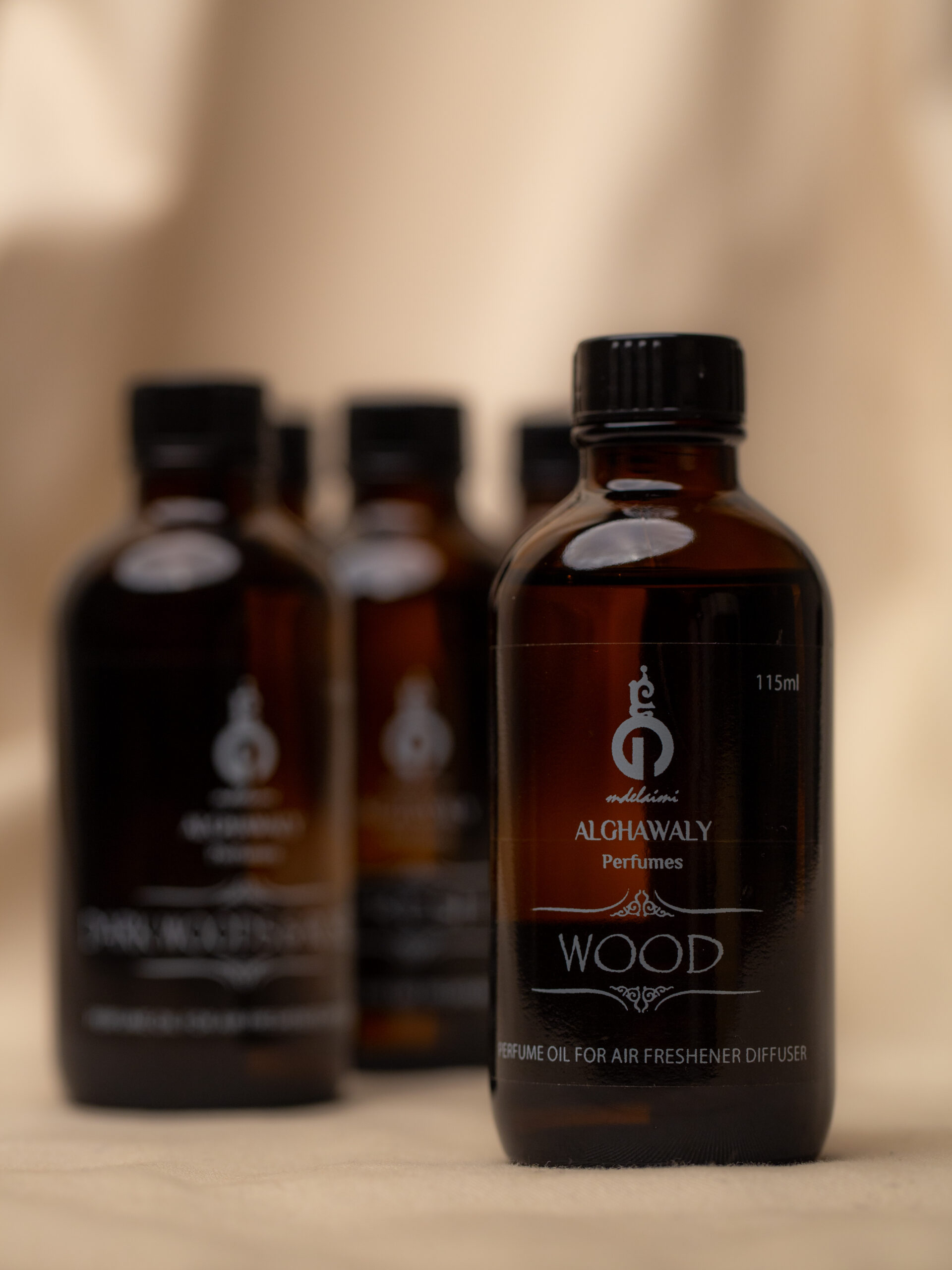 Wood Airfreshener Diffuser Oil - 115 ml عود