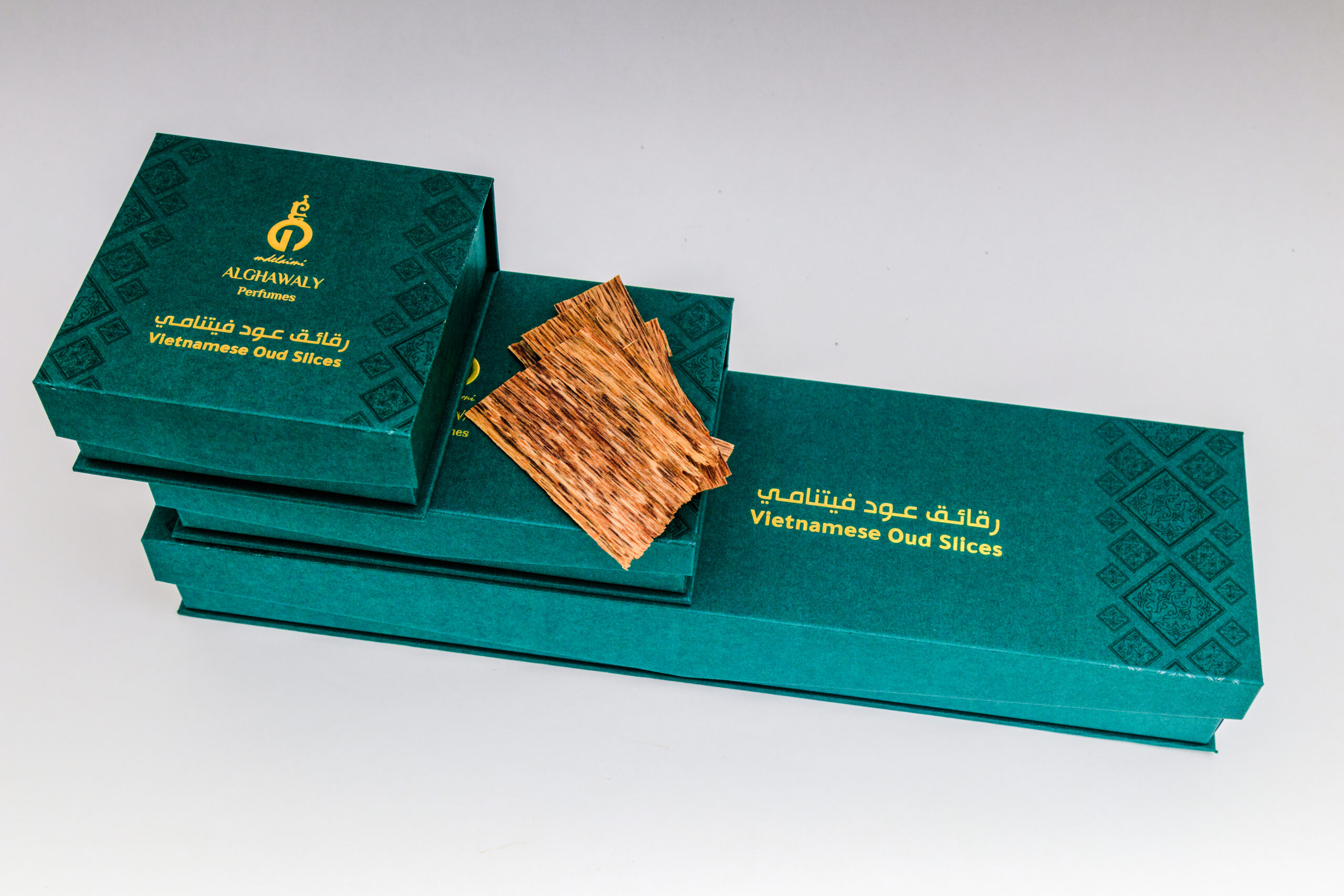 Natural Raqaeq Oud Vietnam 12 Gram عود رقائق فيتنامي