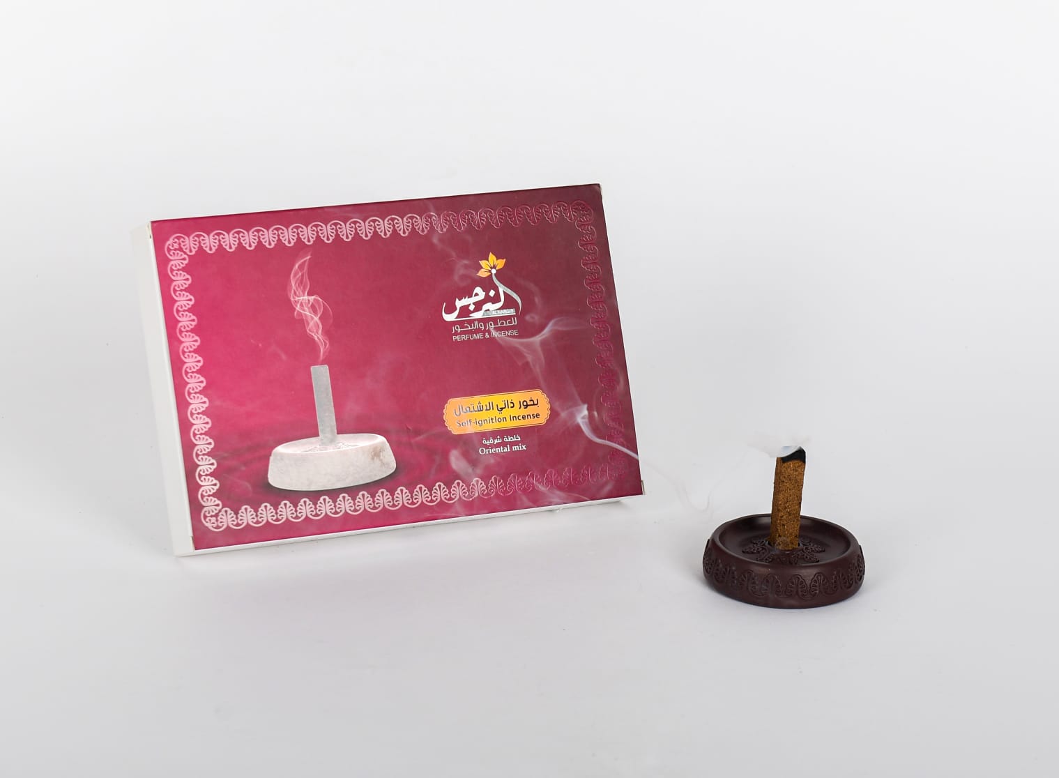 Self-Ignition Incense Romantic 5 CM  بخور ذاتي الاشتعال برائحة العطور الناعمه 5 سم
