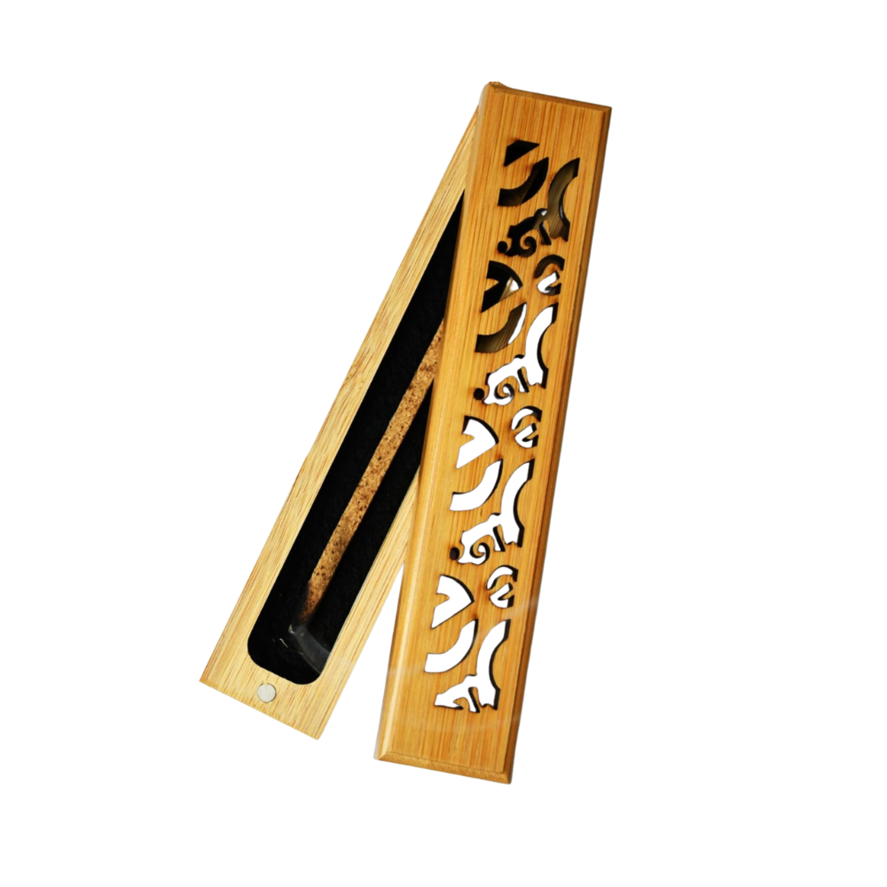 Wooden Incense Burner قاعده خشبيه للتبخير