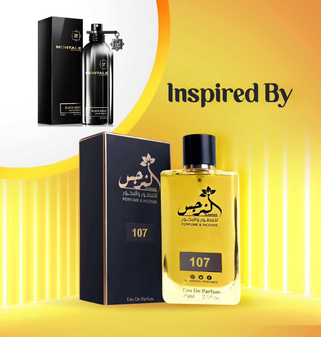 Perfume No. 107 عطر رقم 107 / بلاك عود