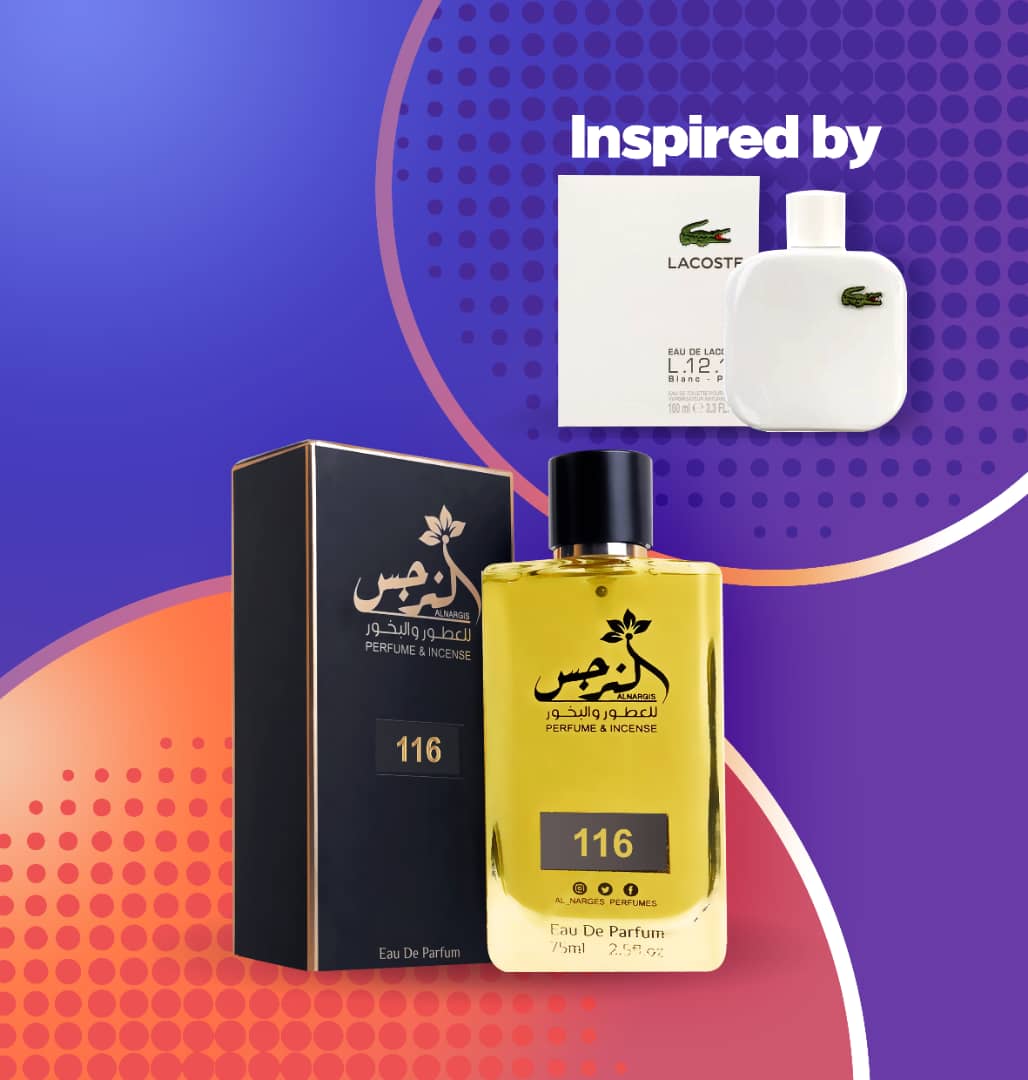 Perfume No. 116 عطر رقم 116 / لاكوست الابيض