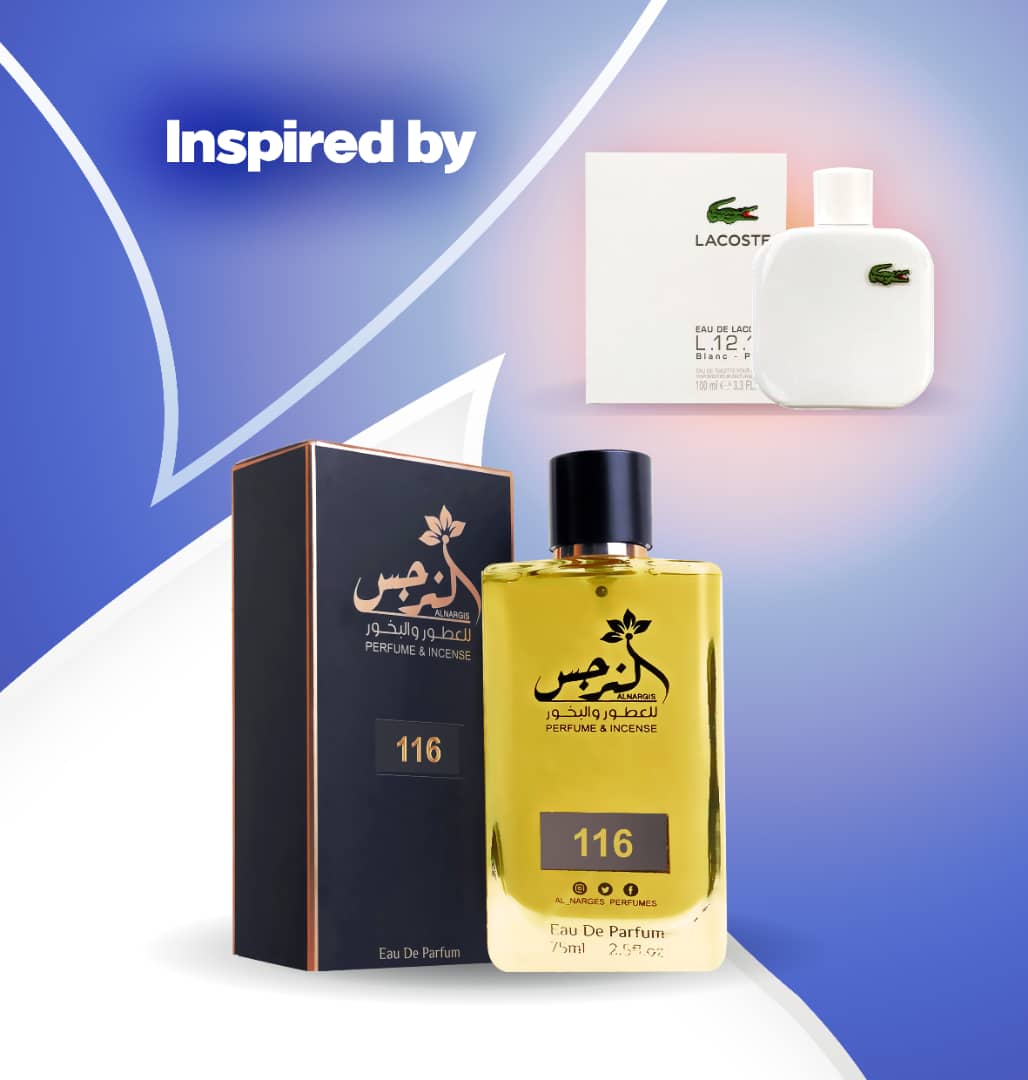 Perfume No. 116 عطر رقم 116 / لاكوست الابيض
