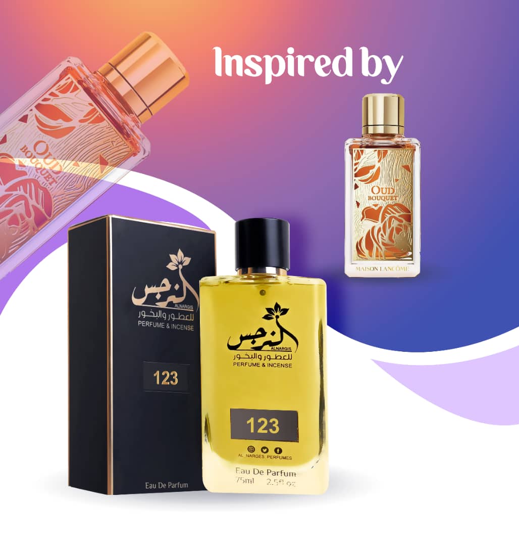 Perfume No. 123 عطر رقم 123 / عود بوكيت لانكوم
