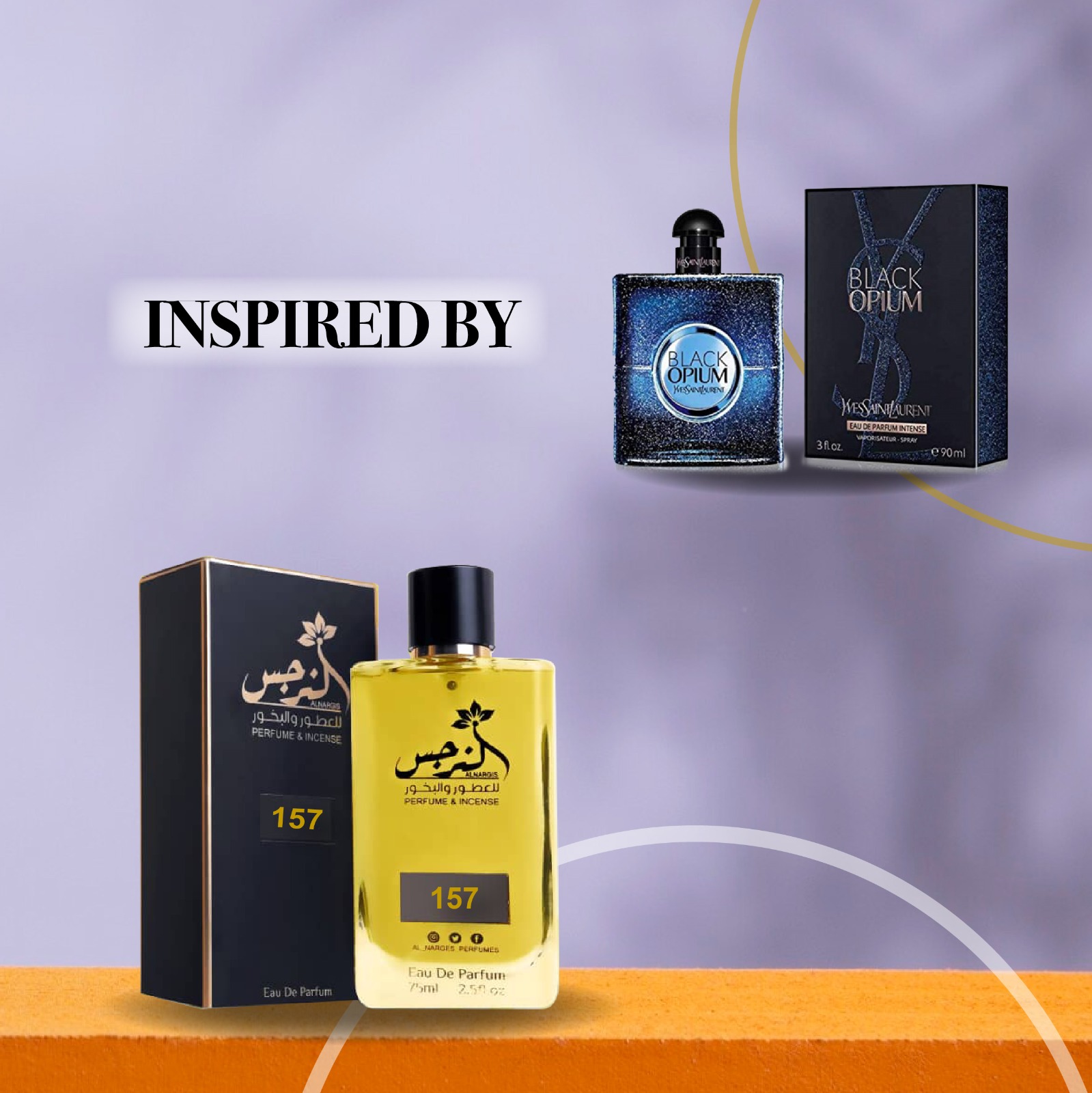Perfume No. 157 عطر رقم 157 / بلاك اوبيوم