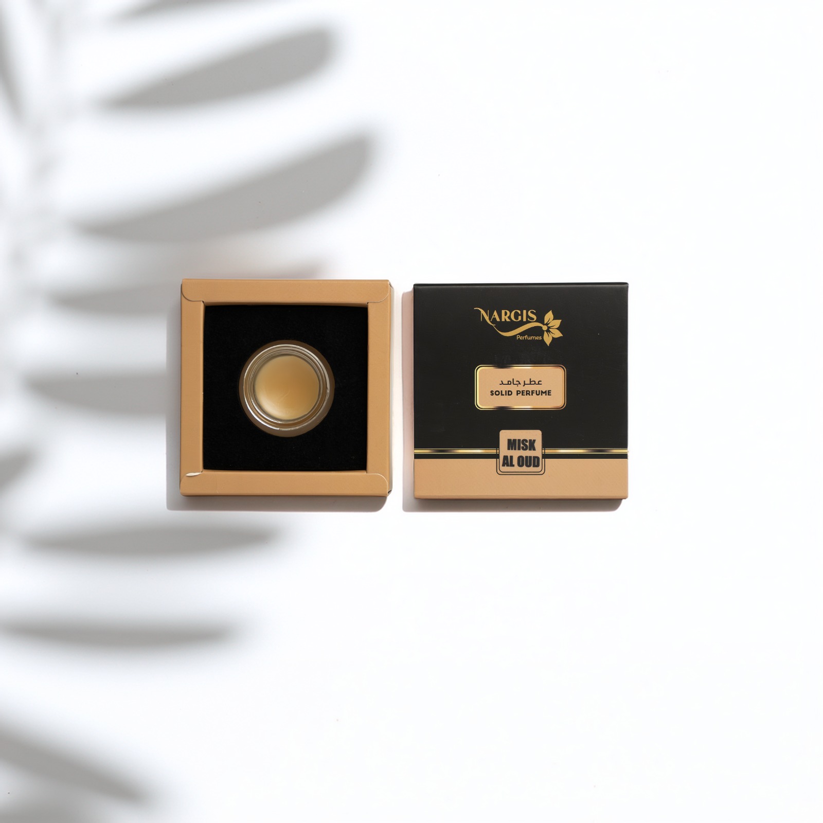 Misk Al Oud Solid Perfume -15 Gram  مسك العود عطر جامد-15 جرام