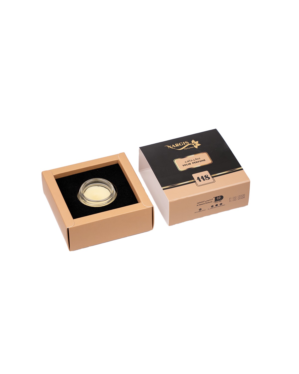 118 Solid Perfume -15 Gram عطر جامد رقم 118