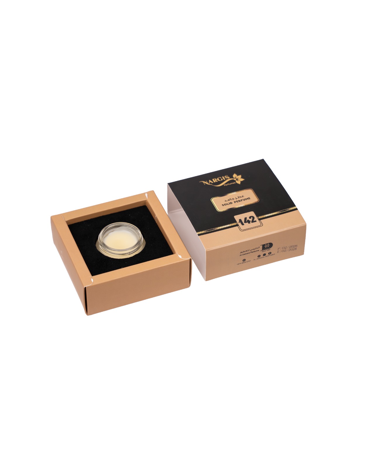 142 Solid Perfume -15 Gram عطر جامد رقم 142