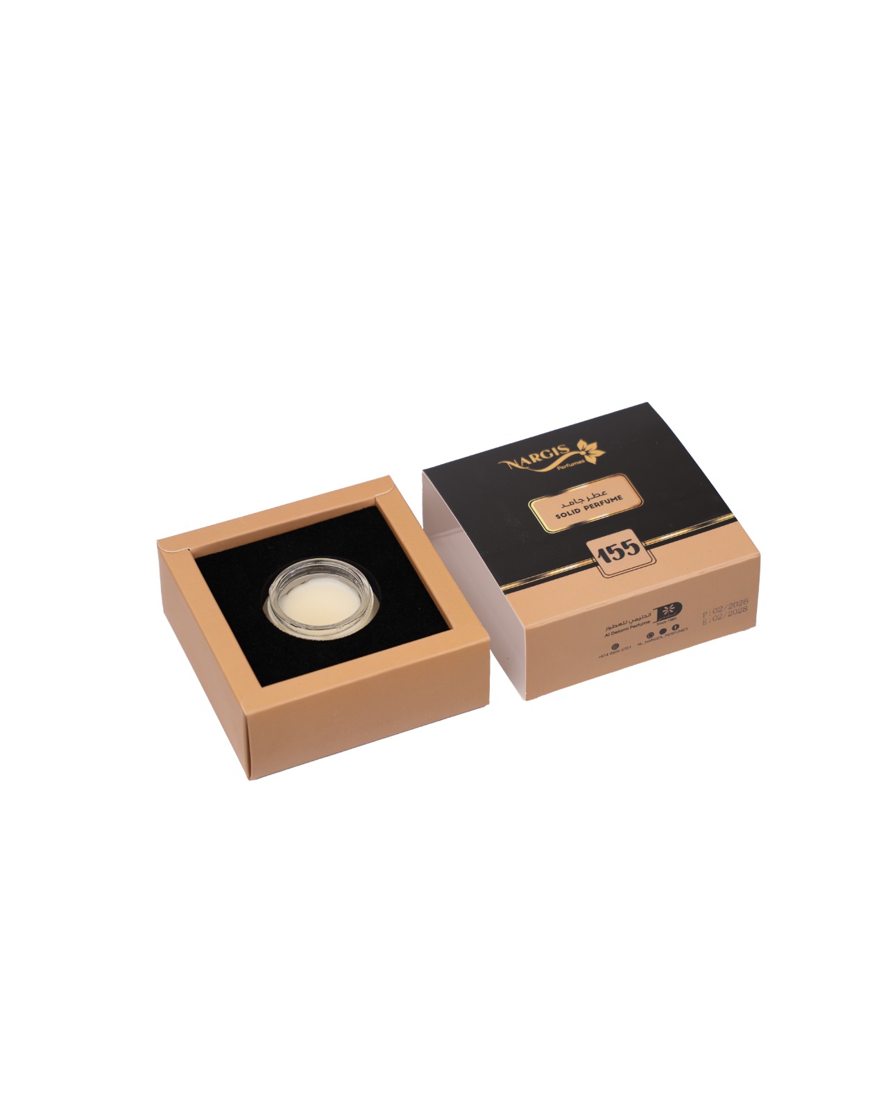 155 Solid Perfume -15 Gram عطر جامد رقم 155