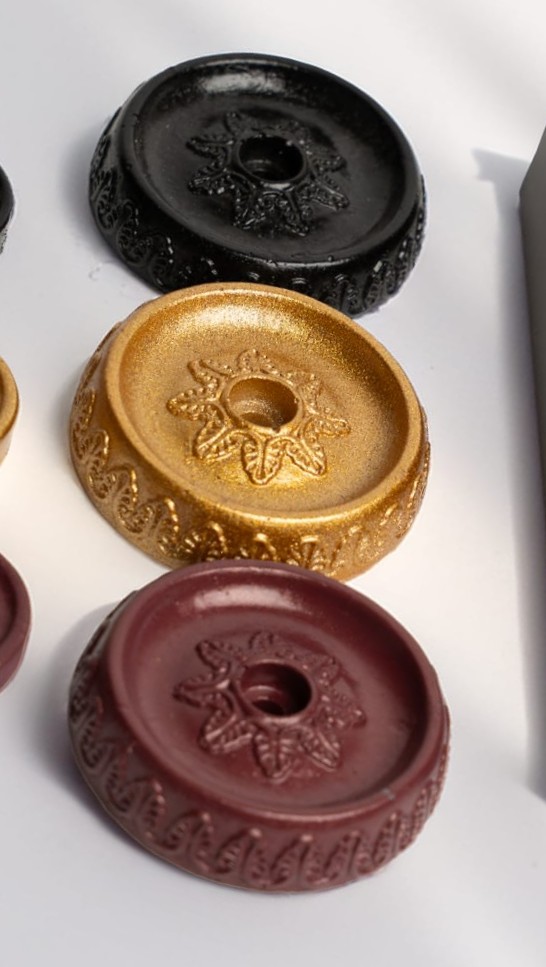 Resin Round Base قاعده اعواد البخور الذاتي