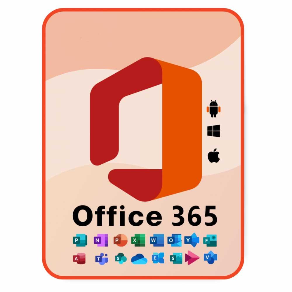 أوفيس 365 15 جهاز  مدة سنة