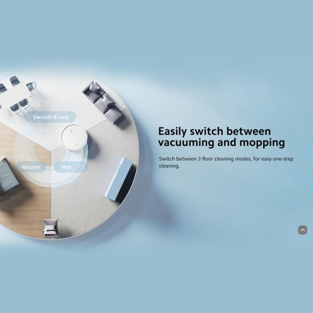 Xiaomi Mi Robot Vacuum E10 Mop and Sweep 4000Pa Powerful Suction BHR6917EN - White